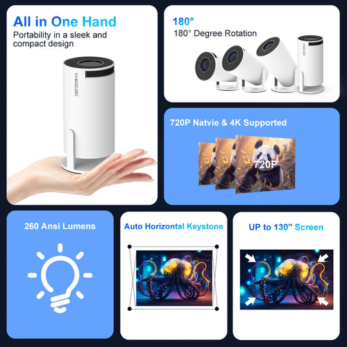 Mini Smart Projector T3 Max – Home Theater from Your Phone